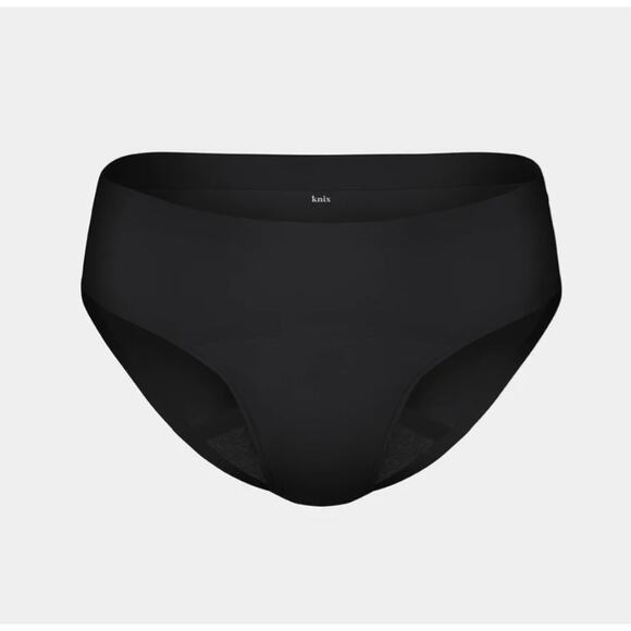 NWT 1 Pair Knix Super Leakproof Bikini in Black Size Small - Picture 1 of 8